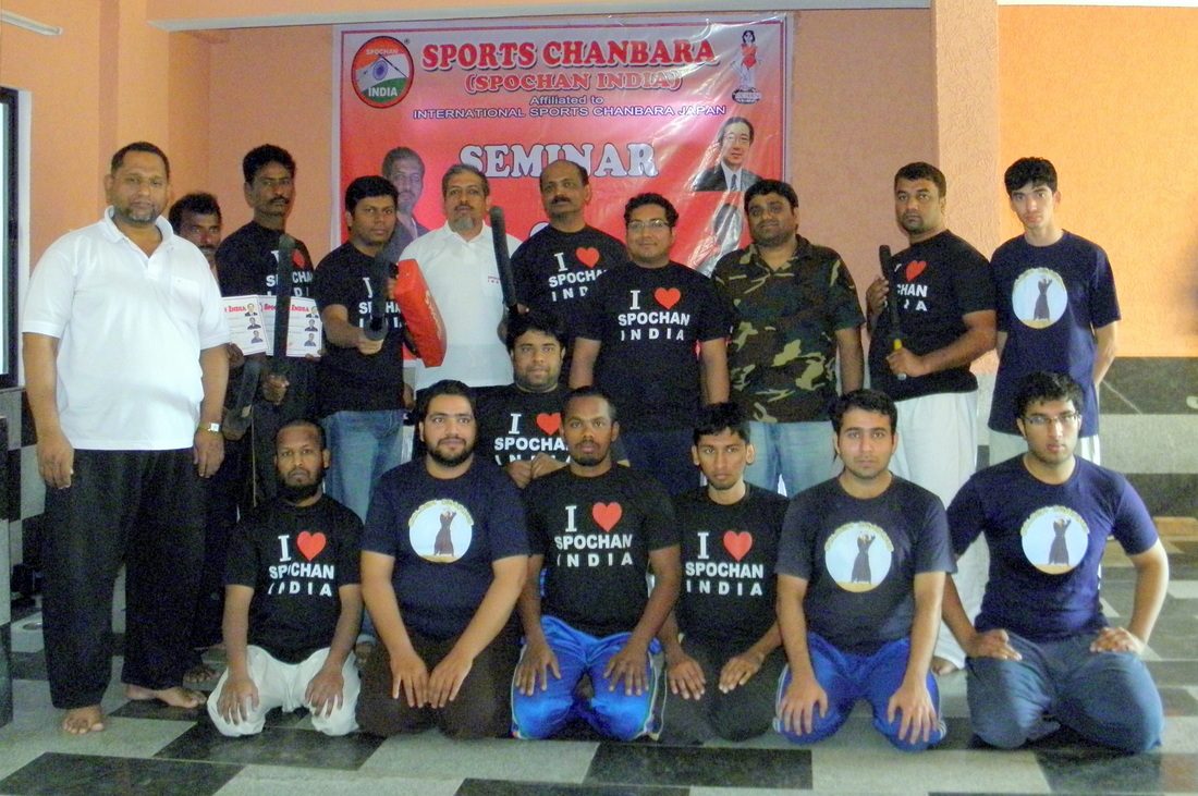 Instructors at the first Spochan seminar in Hyderabad