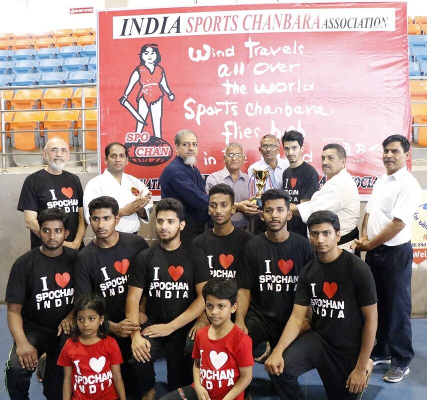 Telangana team at the 8th Nationals, Vadodara